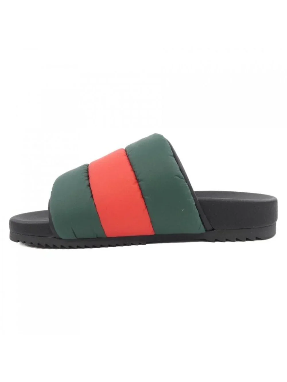 Gucci Padded Web Slide Sandals - Picture 2 of 6